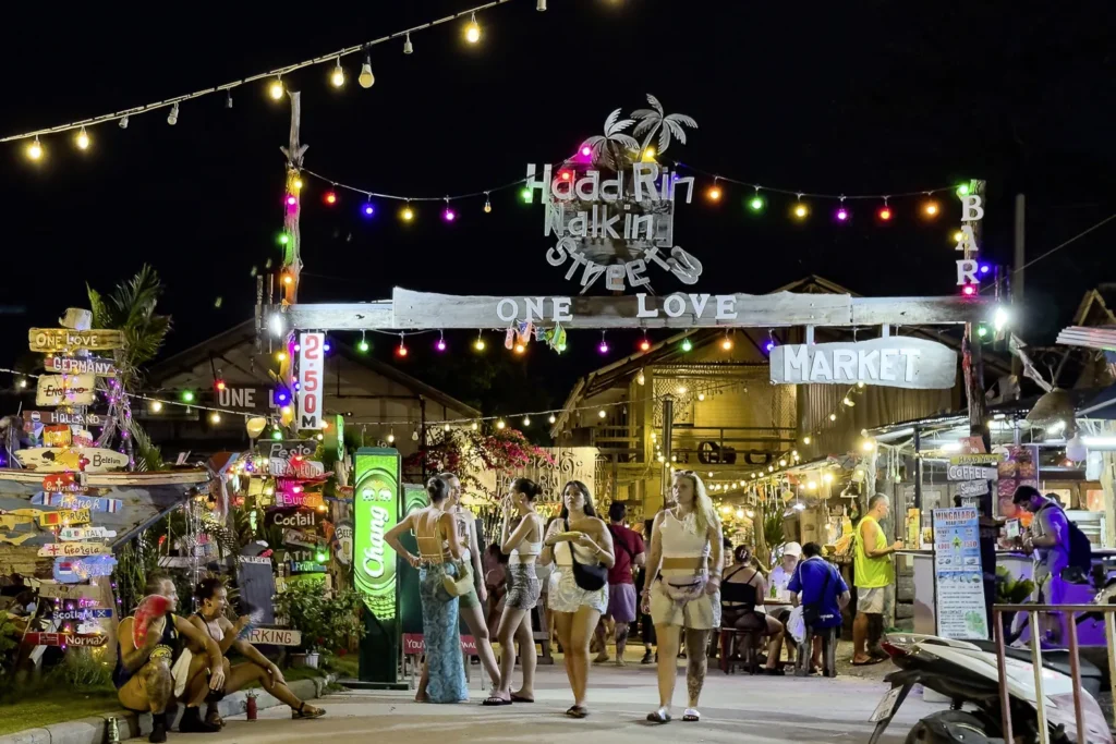 Koh Phangan, Haad Rin, Full Moon Party