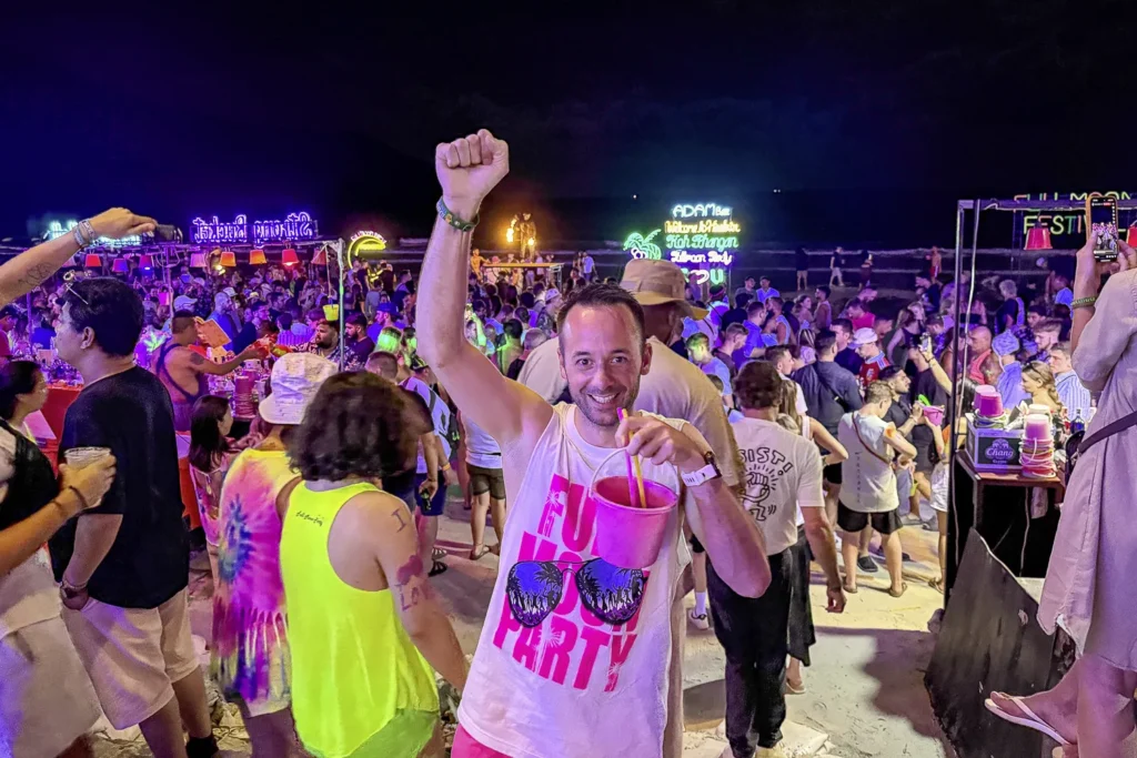 Koh Phangan, Haad Rin, Full Moon Party
