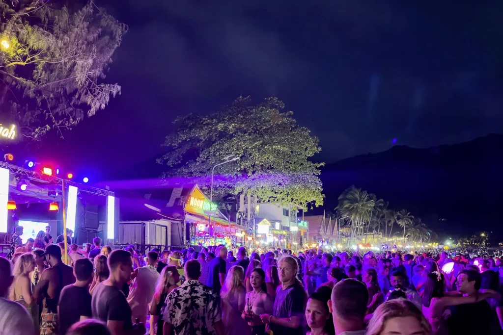 Koh Phangan, Haad Rin, Full Moon Party