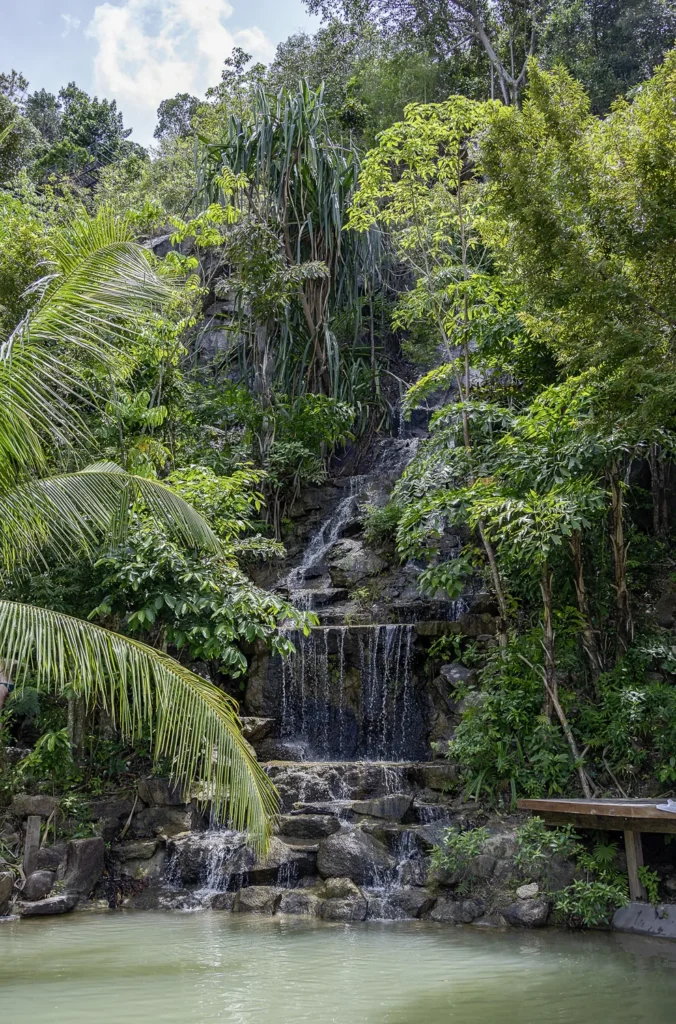 Koh Phangan, Roller Route Strände der Westküste, Wang Sai Wasserfall