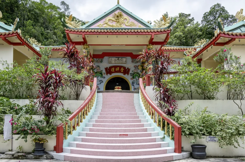 Koh Phangan, Roller Route Tempel und Strände im Norden, Kuan Yin Temple