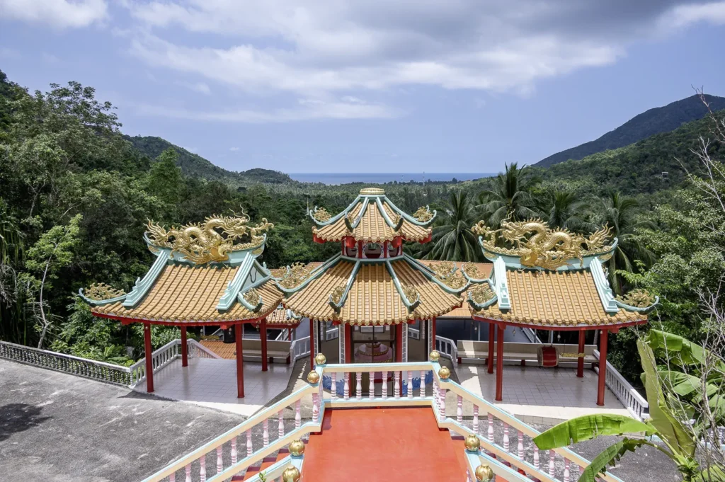 Koh Phangan, Roller Route Tempel und Strände im Norden, Kuan Yin Temple