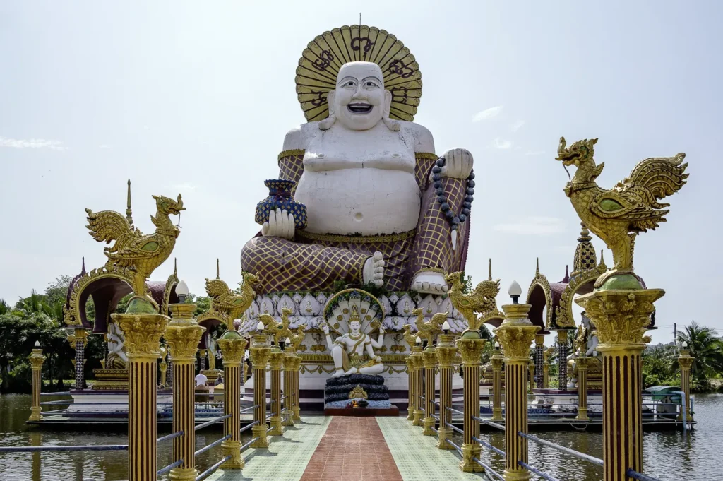 Koh Samui, Roller Tour Nordosten, Wat Lai Plaem