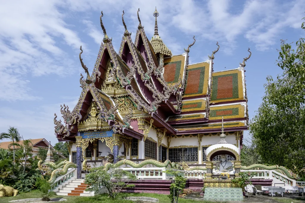Koh Samui, Roller Tour Nordosten, Wat Lai Plaem